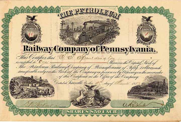 Petroleum Railway Co. of Pennsylvania