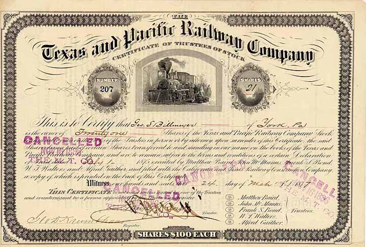 Texas & Pacific Railway