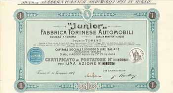 Junior Fabbrica Torinese Automobili S.A.