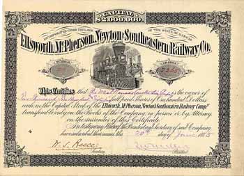 Ellsworth, McPherson, Newton & Southeastern Railway