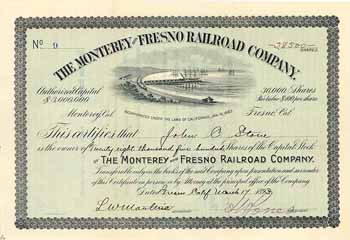 Monterey & Fresno Railroad