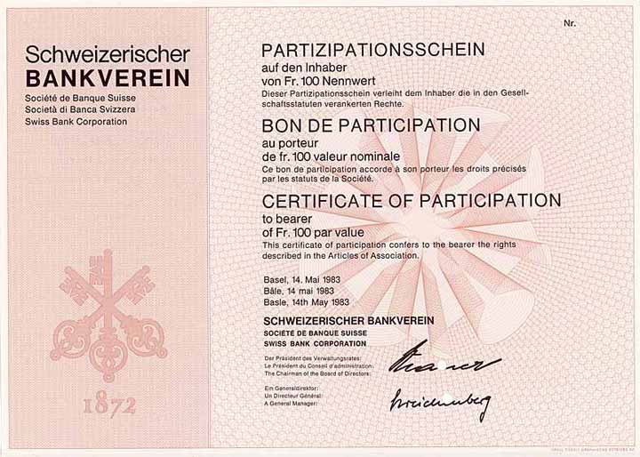 Schweizerischer Bankverein