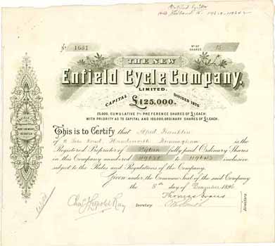 New Enfield Cycle Company Ltd.