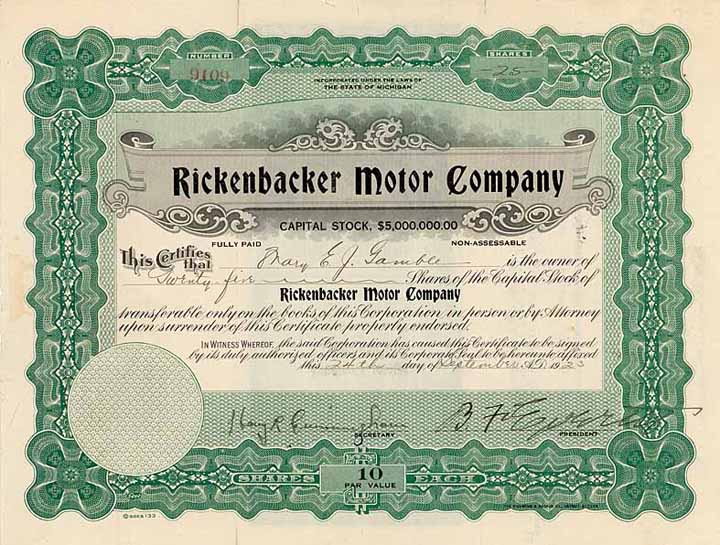 Rickenbacker Motor Co.