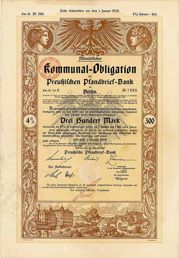 Preußische Pfandbrief-Bank