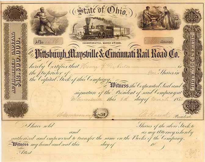 Pittsburgh, Maysville & Cincinnati Railroad
