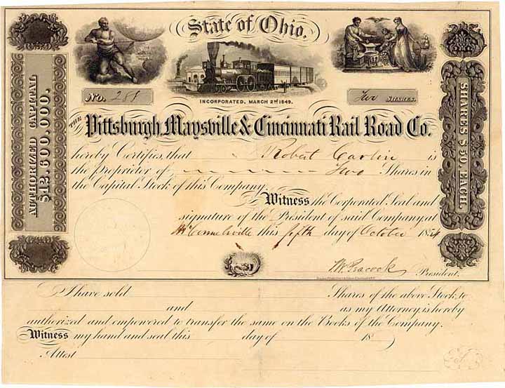 Pittsburgh, Maysville & Cincinnati Railroad