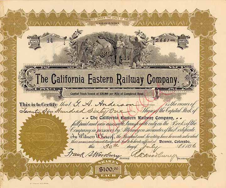 California Eastern Railway