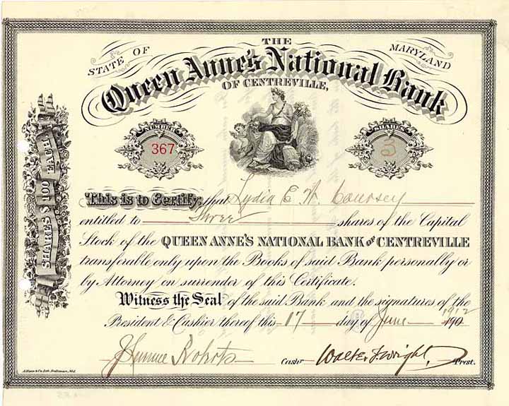 Queen Anne’s National Bank