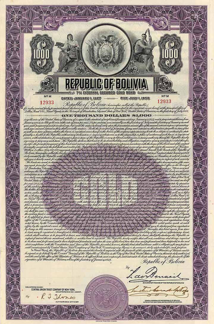 Republic of Bolivia