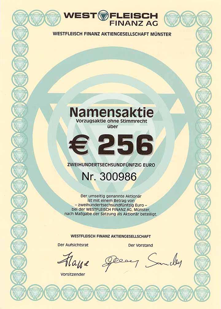 Westfleisch Finanz AG