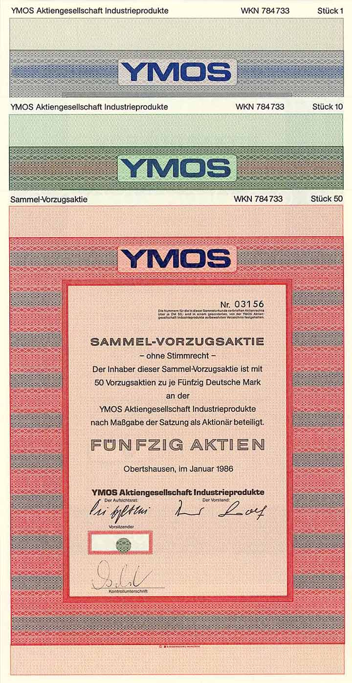 YMOS AG Industrieprodukte (5 Stücke)