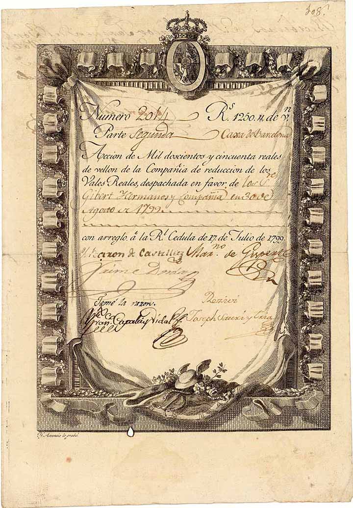 Compañia de Reduccion de los Vales Reales