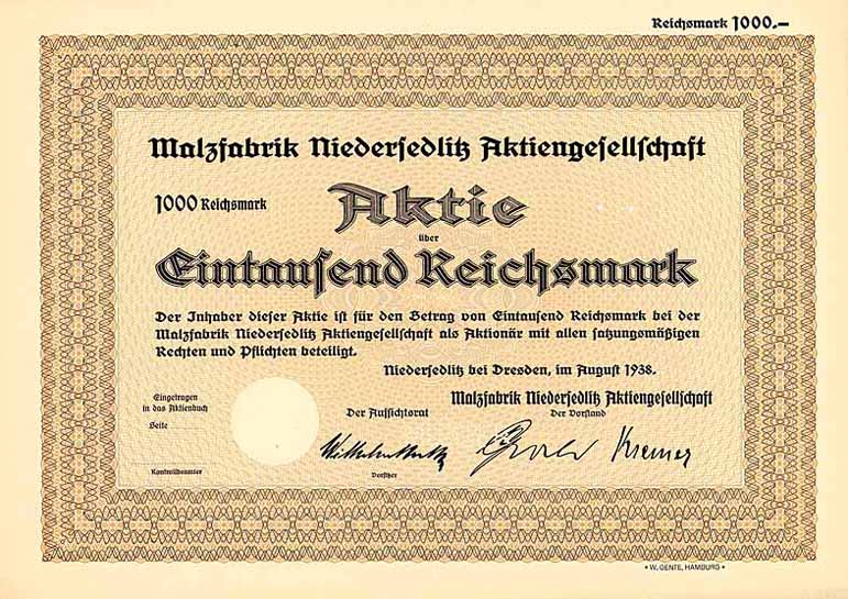 Malzfabrik Niedersedlitz AG