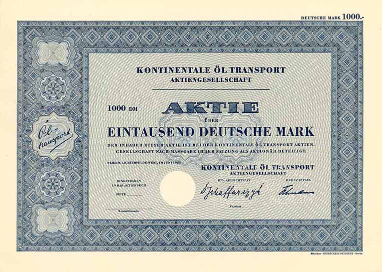 Kontinentale Öl Transport AG