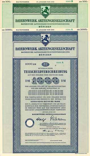 Bayernwerk AG (2 Stücke)
