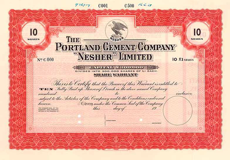 Portland Cement Company "NESHER" Ltd.