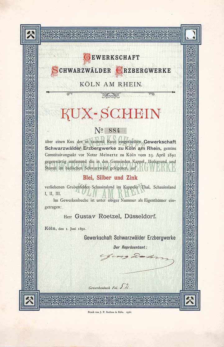 Gewerkschaft Schwarzwälder Erzbergwerke