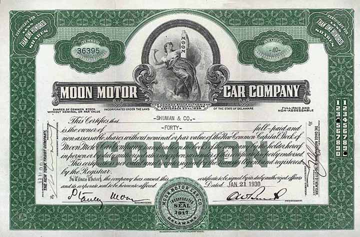 Moon Motor Car Co.