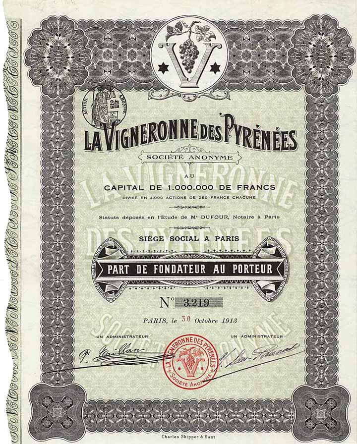 La Vigneronne des Pyrénées S.A.