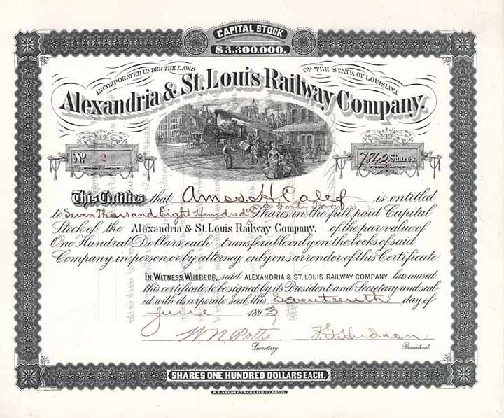 Alexandria & St. Louis Railway