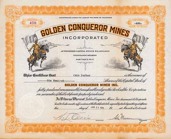Golden Conqueror Mines Inc.