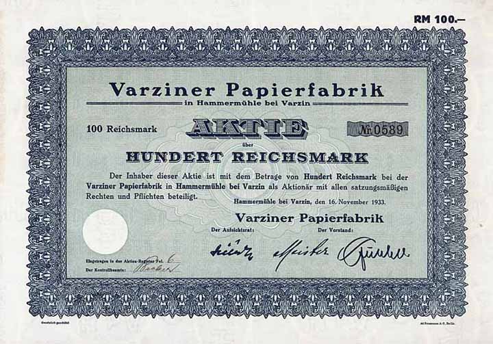 Varziner Papierfabrik