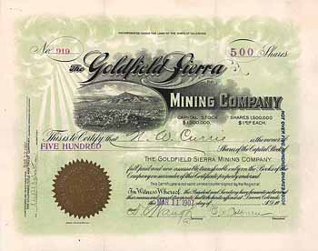 Goldfield Sierra Mining Co.