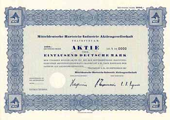 Mitteldeutsche Hartstein-Industrie AG