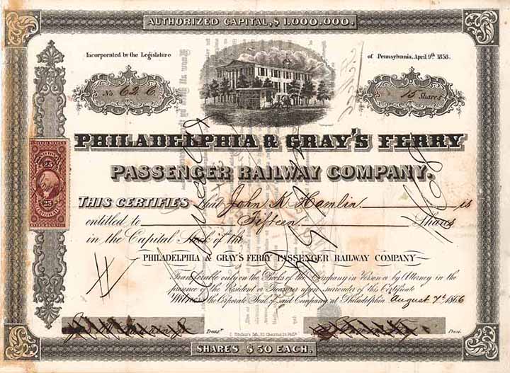 Philadelphia & Gray's Ferry Passenger Railway