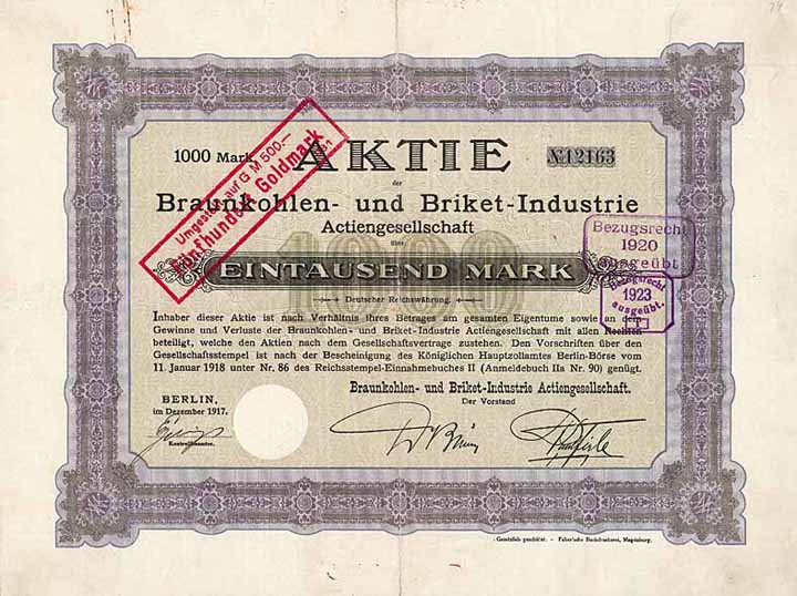 Braunkohlen- und Briket-Industrie AG