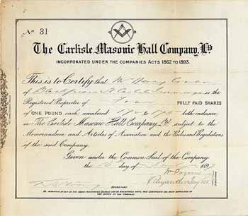 Carlisle Masonic Hall Co., Ltd.