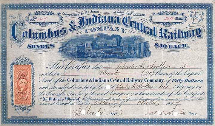 Columbus & Indiana Central Railway