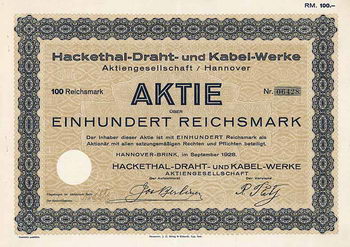 Hackethal-Draht- und Kabel-Werke AG
