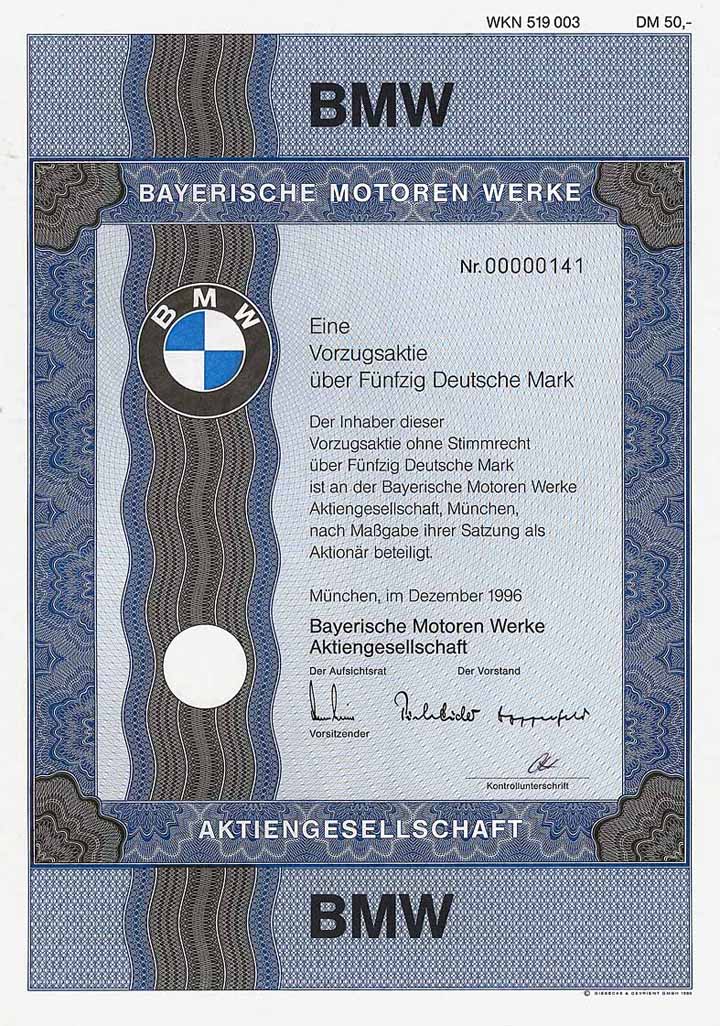 Bayerische Motoren Werke AG