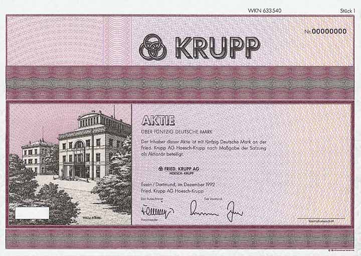 Fried. Krupp AG Hoesch-Krupp