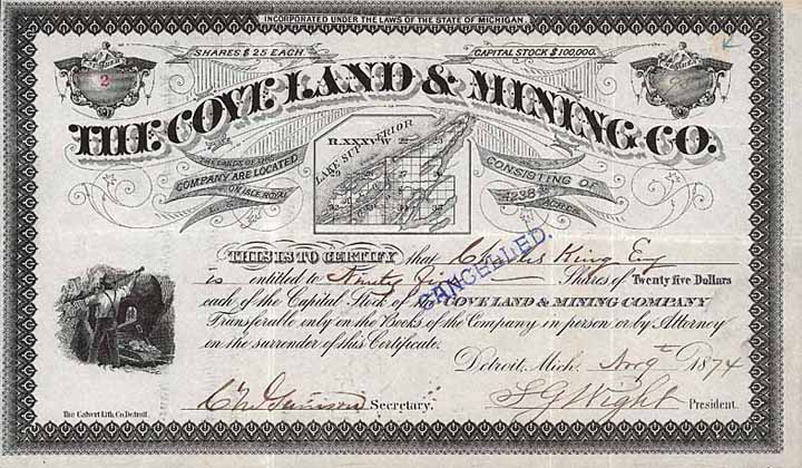 Cove Land & Mining Co.