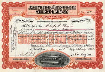 Ardmore & Llanerch Street Railway