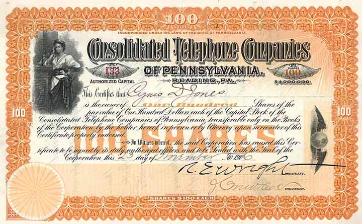 Consolidated Telephone Co. of Pennsylvania