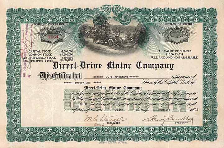 Direct-Drive Motor Co.