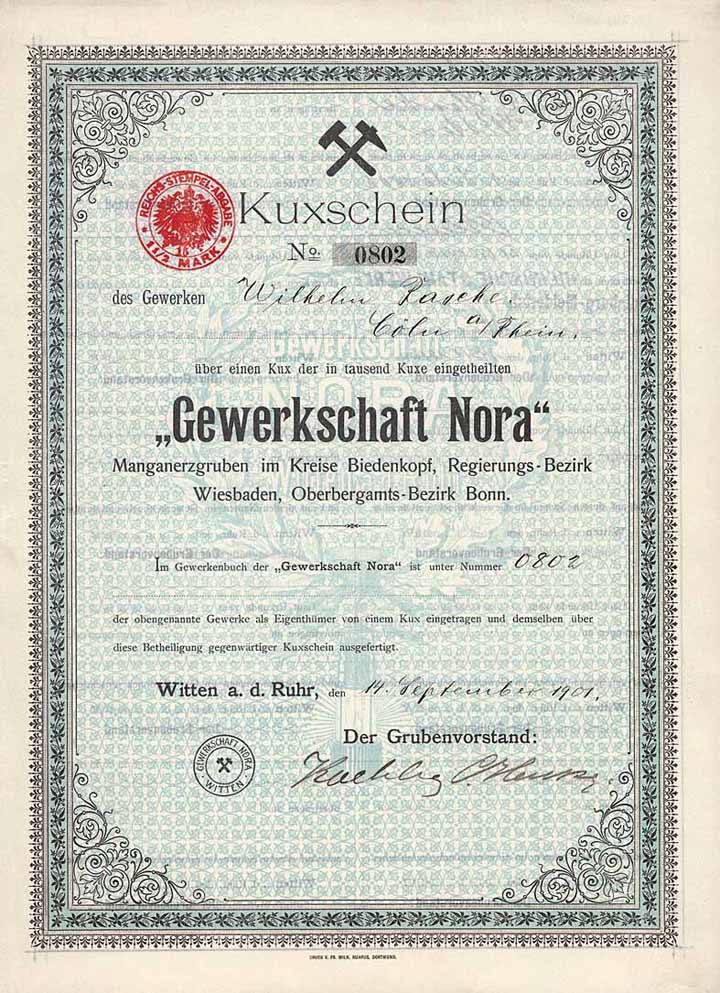 Gewerkschaft Nora