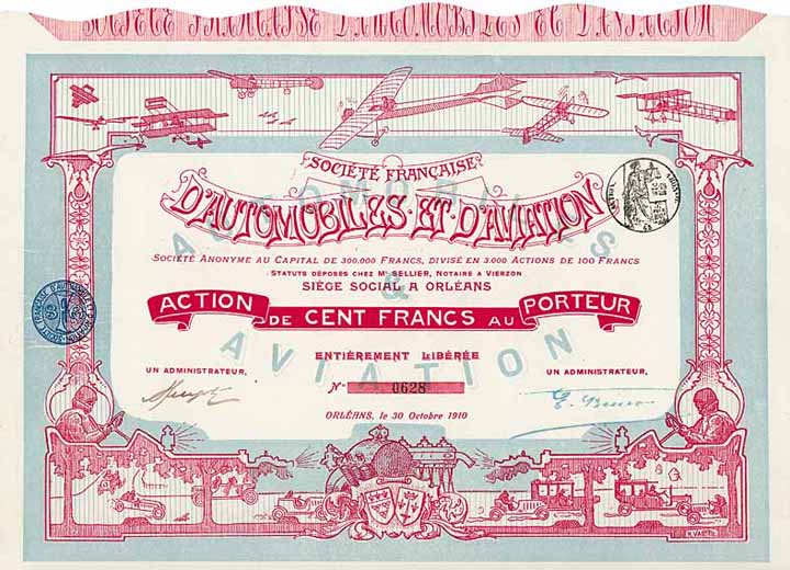 Société Francaise d’Automobiles et d’Aviation S.A.