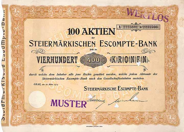 K.k. priv. Steiermärkische Escompte-Bank