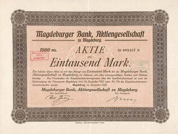 Magdeburger Bank AG