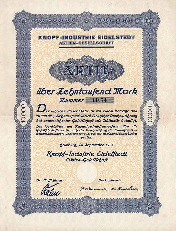 Knopf-Industrie Eidelstedt AG