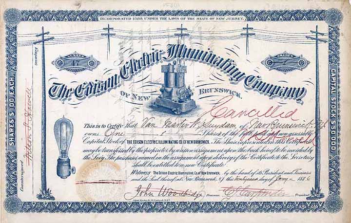 Edison Electric Illuminating Co. of New Brunswick