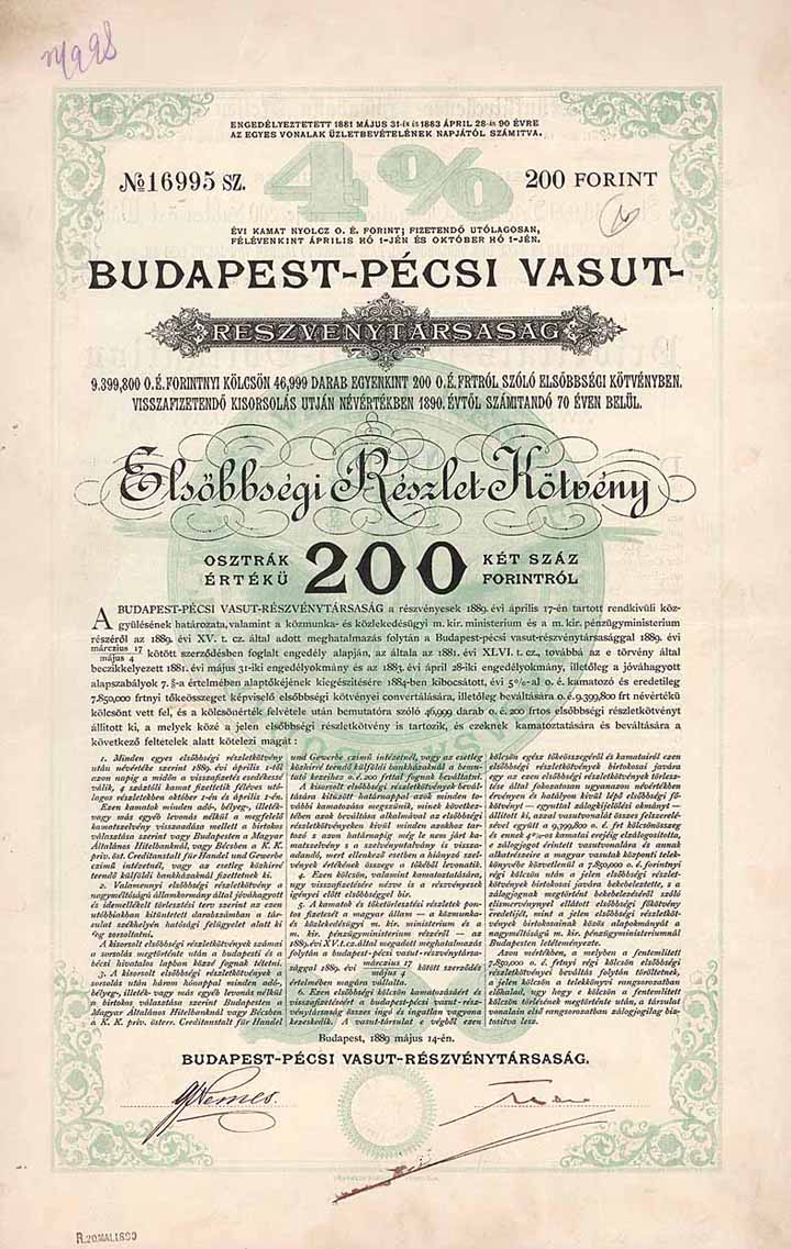 Budapest-Fünfkirchener Eisenbahn-AG