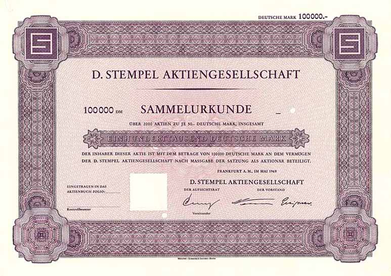 D. Stempel AG