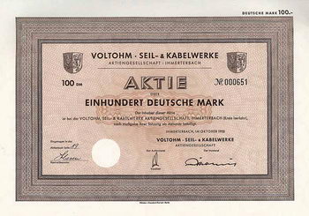 Voltohm Seil- & Kabel-Werke AG
