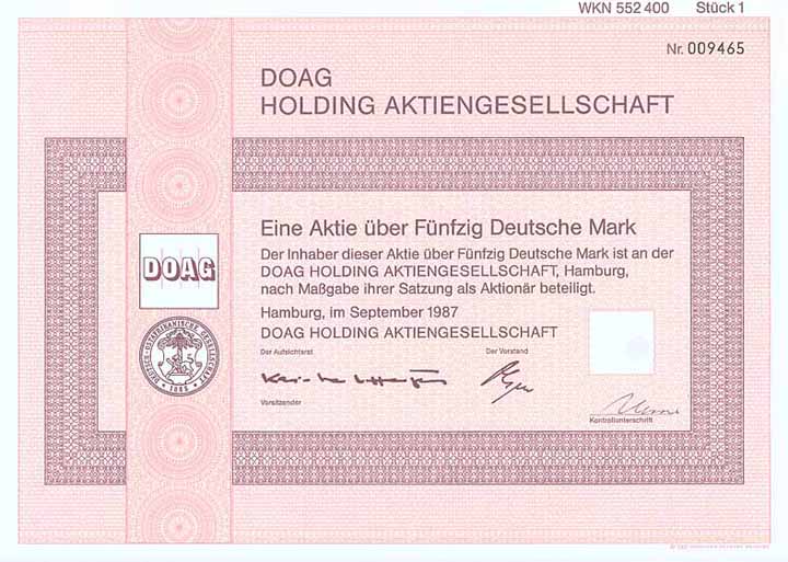 DOAG Holding AG